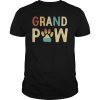 Grand Paw Dog TShirt Dog Lover Grandpaw Grandpa T-Shirt
