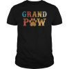 Grand Paw Doggy Puppy Lover Grandpa Vintage T-Shirt