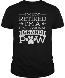 Grand Paw Shirt Grandpa Grandpaw Gifts Dog Lover Gift Men