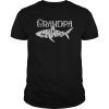 Grandpa Shark T Shirt Family Matching Men Jawsome Gifts Tee Shirt