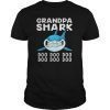Grandpa Shark T-shirt Doo Doo Doo Shirt