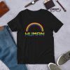 Human Flag LGBT Gay Pride Month Transgender T-Shirt Vintage Human Flag Shirt Gift For Lgbt