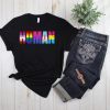 Human Flag LGBT Gay Pride Month Transgender T Shirt - support gay - Lgbt