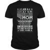 I Am A Lucky Son Im Raised By A Freaking Awesome Mom Tshirt
