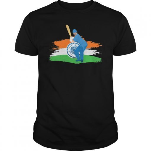 India Cricket Team 2019 Shirt Indian Fan World Batsman jersey Tee