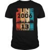 June 2006 T Shirt 13 Year Old Shirt 2006 Birthday Gift Tee