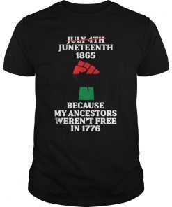 Celebrate Juneteenth with this Black History African American Pride Shirt with quote Ancestors, and Pan Afro Flag. Wear to support blacknificent educated men, women on June 19. Great gifts for Independence, Emancipation Day, July 4th. Make a statement on Juneteenth Freedom Day celebration with these inspirational black history month advocacy civil rights shirts. Wear with pins to support melanin movement, ancestors, heroes, leaders who fought against slavery in 1865 in Texas and USA.