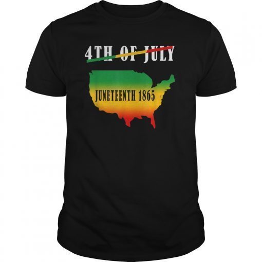 Juneteenth Ancestors Black African map American Pride Gift T-Shirt