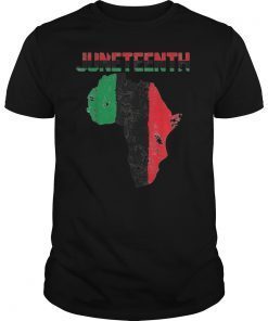 Juneteenth Tshirt American African History Black Freedom Day Tee Shirt