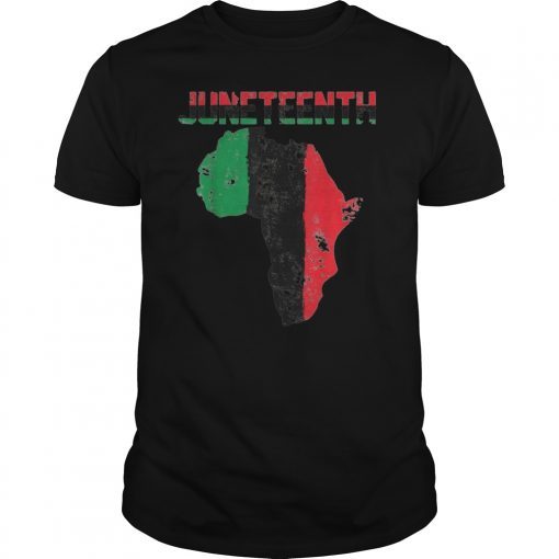 Juneteenth Tshirt American African History Black Freedom Day Tee Shirt