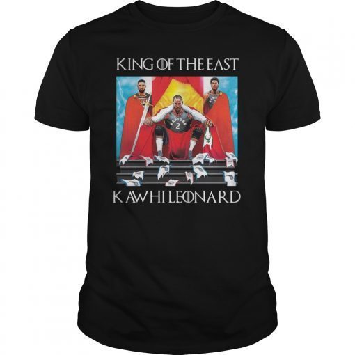 Kawhi Leonard King Of The East, Raptor T-sHIRT