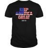 Keep America Great Re-elect Trump 2020 American USA Flag KAG T-Shirt