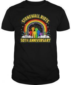 LGBTQ Gay Pride the Stonewall Riots 50th Anniversary T-Shirt