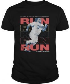 La tortuga willians astudillo chubby people can run shirt