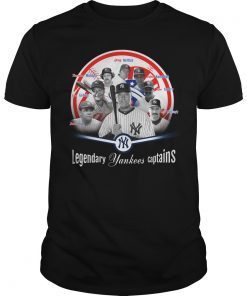 Legendary Yankees Captains Team T-Shirt