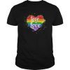 Love Is Love Pride Gay LGBT Vintage T Shirt