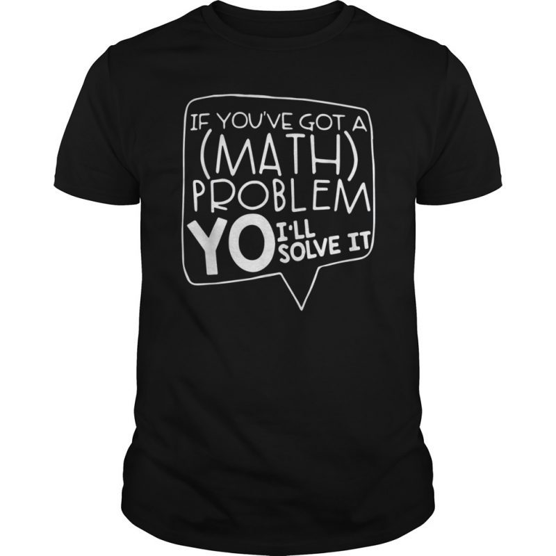 math problem t shirt