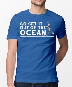 Max Muncy Go Get It Out Of the Ocean Baseball T-Shirt