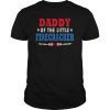 Mens 4th of July Daddy Of The Little Firecracker Shirt Gift