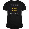 Mens Best Pop Ever Gift Tee Shirt Funny Father's Day Gift