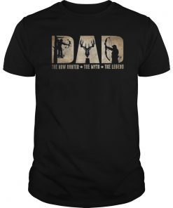 Men's Deer Hunting Shirt Cool Gift For Dad Bow Hunting Gift T-Shirt