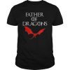 Mens FATHER OF DRAGONS T SHIRT Gifts for Dads