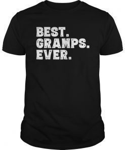 Mens Funny Gifts T-Shirt for Grandpa, Best Gramps Ever Tee Shirt