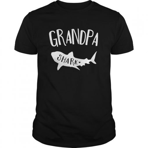 Mens Grandpa Shark Shirt Fathers Day Pregnancy Announcement T-ShirtMens Grandpa Shark Shirt Fathers Day Pregnancy Announcement T-Shirt