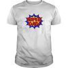 Mens Super Dad Comic Book Style Fathers Day Gift Superhero Shirt