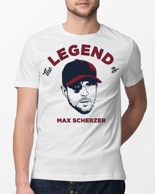 Mens The Legend of Max Scherzer T-Shirt