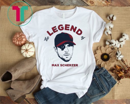 Mens The Legend of Max Scherzer T-Shirt