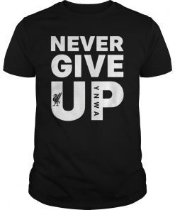 Never Give Up YNWA T-shirt