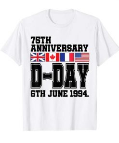 Normandy D-Day Anniversary Shirts 75th 1944 2019 Cool Gift Shirt