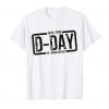 Normandy D-Day Shirt Anniversary Shirts 75th 1944 2019 Gift