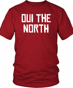 OUI THE NORTH SHIRT TORONTO RAPTORS