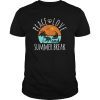 Peace Love And Summer Break Teacher Summer Vacation Gift Tee Shirt