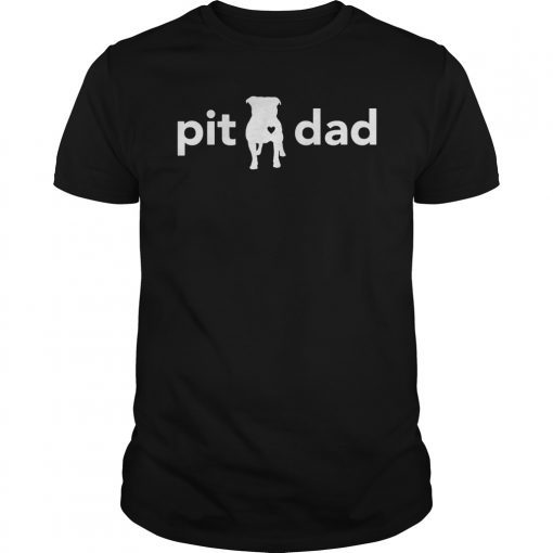 Pit Papa Pitbull Dog T-Shirt