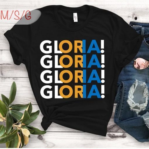 Play Gloria ST. Louis hockey Shirt, Stl Blue Play Gloria , Gloria Blues Shirt