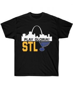 Play Gloria STL BLUES T shirt Unisex Ultra Cotton Tee