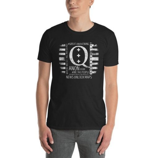 Q Anon Anonymous Hacker Question Everything Short-Sleeve Unisex T-Shirt