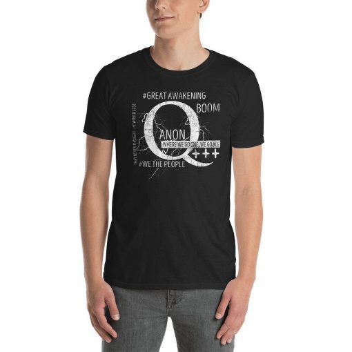 Q Anon Question Everything Anonymous Short-Sleeve Unisex T-Shirt