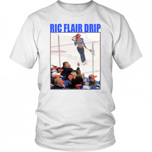 RIC FLAIR DRIP SHIRT BRETT HULL - ST LOUIS BLUES