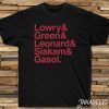 Raptors Starting Lineup Fan T-Shirt Toronto Basketball Champs Champions Canada Kawhi Leonard Bball Unisex Ultra Cotton Tee Shirt