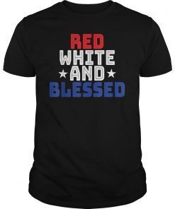 Red White And Blessed tshirts