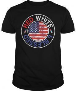 Red White & Blessed Shirt 4th of July Cute Patriotic Shirt