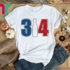 Red White Blue #314 3 Cup 4 T-Shirt
