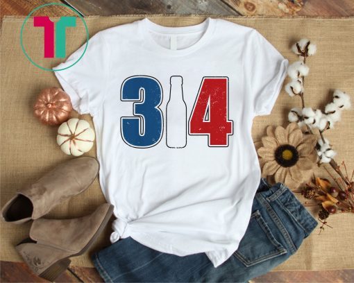 Red White Blue #314 3 Cup 4 T-Shirt