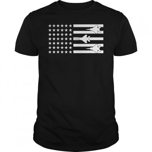 Red White Blue Air Force Flyover Proud American Independence Gift T-Shirts