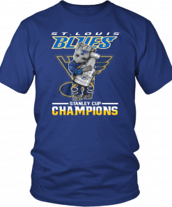 ST LOUIS BLUES 2019 STANLEY CUP CHAMPIONS - GROOT SHIRT