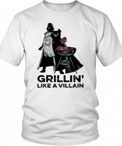 STAR WARS DARTH VADER GRILLIN LIKE A VILLAIN SHIRT